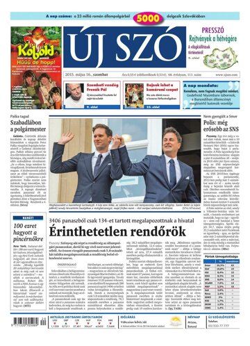 Obálka e-magazínu Új Szó 16.5.2015