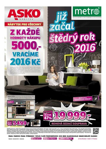 Obálka e-magazínu deník METRO 11.1.2016