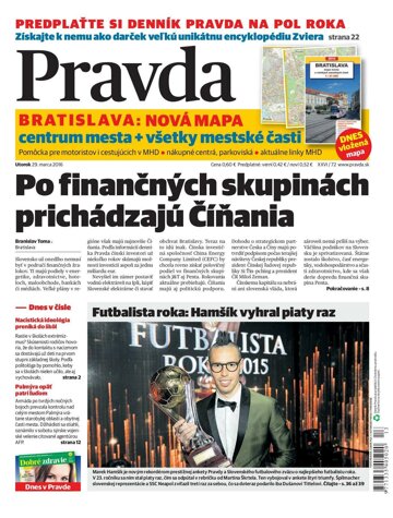 Obálka e-magazínu Pravda 29.3.2016