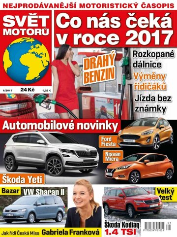 Obálka e-magazínu Svět motorů 2.1.2017