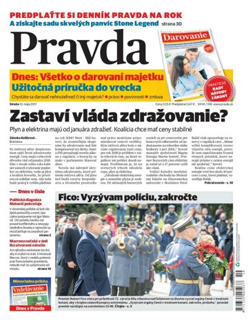 Obálka e-magazínu Pravda 10. 5. 2017