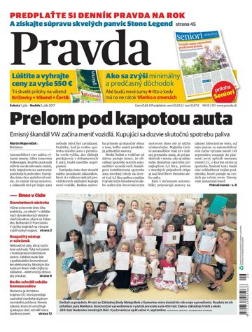 Obálka e-magazínu Pravda 1.7.2017