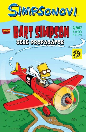 Obálka e-magazínu Bart Simpson 9/2017: Sebe-propagátor