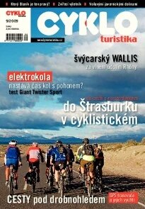 Obálka e-magazínu Cykloturistika 9/2009