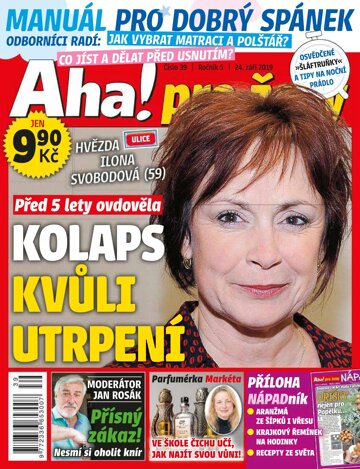 Obálka e-magazínu AHA! pro ženy 39/2019