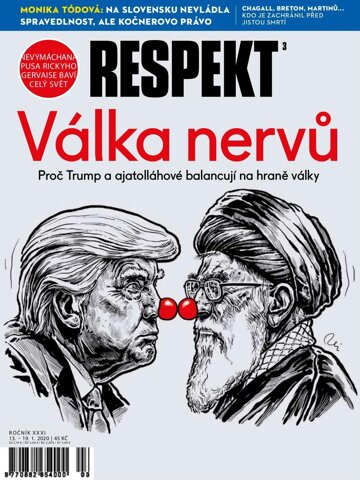 Obálka e-magazínu Respekt 3/2020