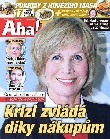 Obálka e-magazínu AHA! Tv - 23.4.2020