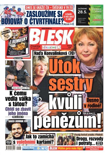 Obálka e-magazínu Blesk 27.5.2021