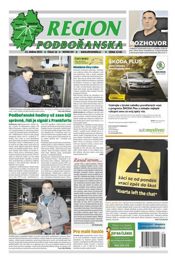 Obálka e-magazínu Region Podbořanska 16/2021