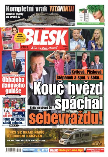 Obálka e-magazínu Blesk 19.5.2023