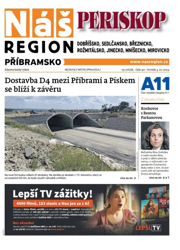 Obálka e-magazínu Náš Region - Příbramsko 40/2024