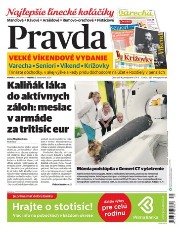 Obálka e-magazínu Pravda 6. 12. 2024