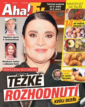 Obálka e-magazínu AHA! Tv - 30.01.2025