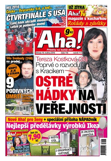 Obálka e-magazínu AHA! 18.5.2016