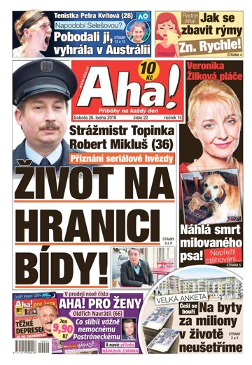 Obálka e-magazínu AHA! 26.1.2019