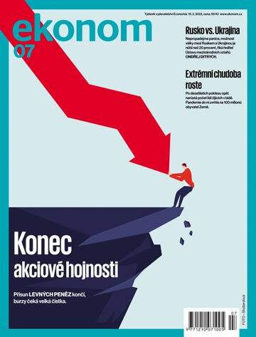 Obálka e-magazínu Ekonom 07 - 10.2.2022