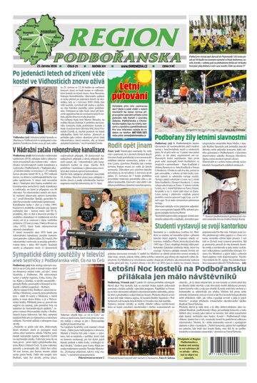 Obálka e-magazínu Region Podbořanska 25/2016