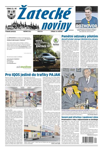 Obálka e-magazínu Žatecké noviny 20/2021