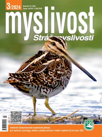 Obálka e-magazínu Myslivost 3/2024