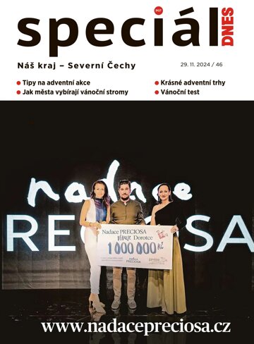 Obálka e-magazínu Magazín DNES SPECIÁL Severní Čechy - 29.11.2024