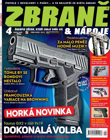 Obálka e-magazínu Zbraně & náboje 4/2025