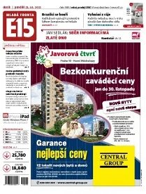 Obálka e-magazínu E15 21.10.2013