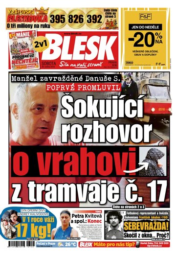 Obálka e-magazínu Blesk 28.5.2016