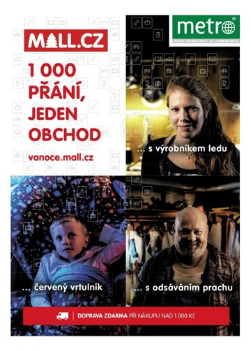 Obálka e-magazínu deník METRO 6.12.2016