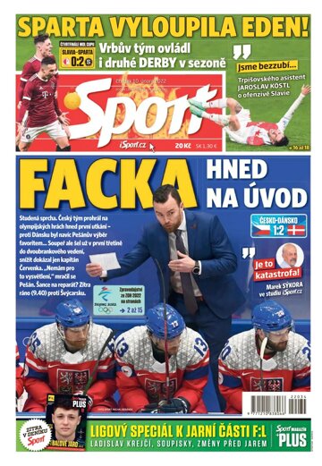 Obálka e-magazínu Sport 10.2.2022