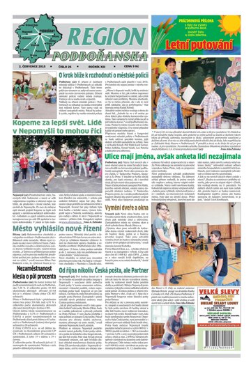 Obálka e-magazínu Region Podbořanska 26/2015