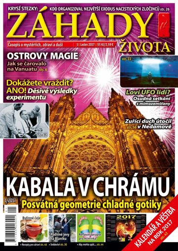 Obálka e-magazínu Záhady života 1/2017