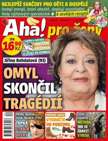 Obálka e-magazínu AHA! pro ženy 40/2024