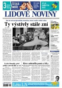 Obálka e-magazínu Lidové noviny 28.6.2014