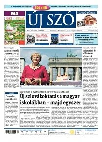 Obálka e-magazínu Új Szó 17.7.2014