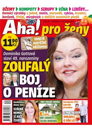 Obálka e-magazínu AHA! pro ženy 24/2022