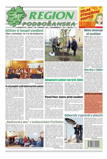 Obálka e-magazínu Region Podbořanska 41/2015