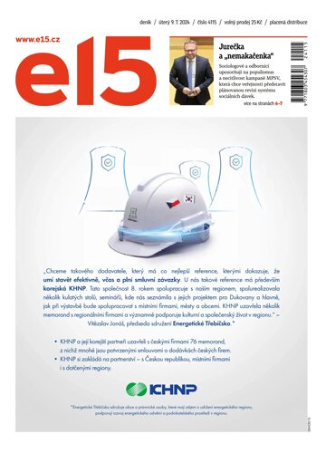 Obálka e-magazínu E15 9.7.2024