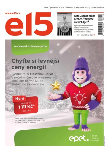 Obálka e-magazínu E15 25.11.2024