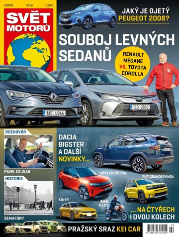 Obálka e-magazínu Svět motorů 2/2025