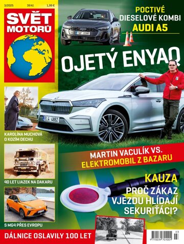 Obálka e-magazínu Svět motorů 3/2025