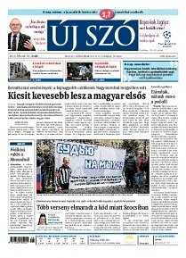 Obálka e-magazínu Új Szó 18.2.2014