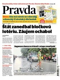 Obálka e-magazínu Pravda 26. 7. 2014