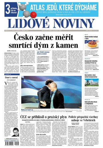 Obálka e-magazínu Lidové noviny 31.1.2015