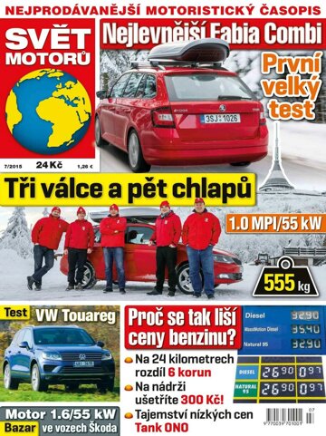 Obálka e-magazínu Svět motorů 9.2.2015