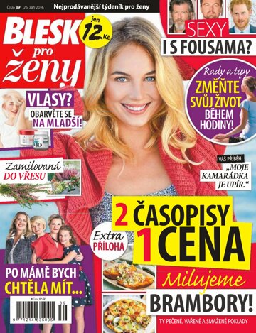 Obálka e-magazínu Blesk pro ženy 26.9.2016