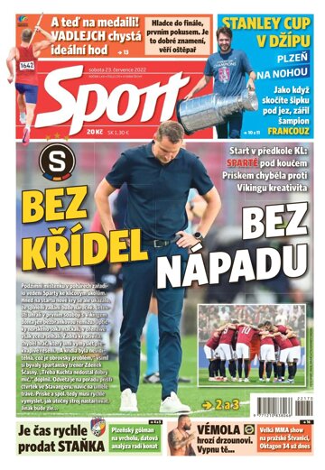 Obálka e-magazínu Sport 23.7.2022