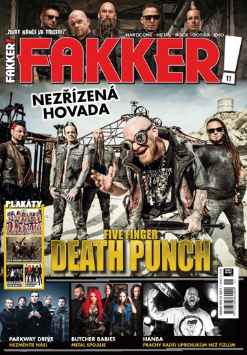 Obálka e-magazínu Časopis Fakker! 11/2015