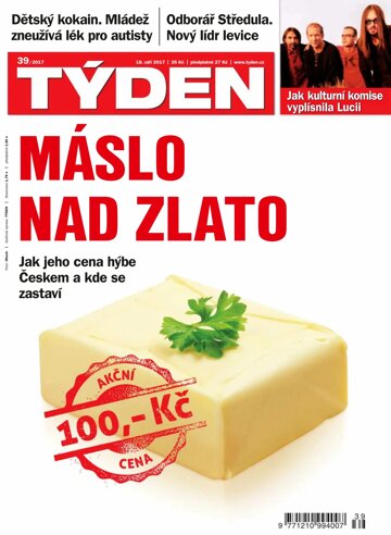 Obálka e-magazínu Týden 39/2017