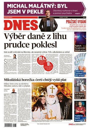 Obálka e-magazínu MF Dnes 5.12.2024