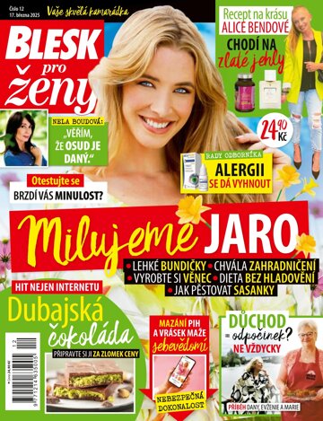 Obálka e-magazínu Blesk pro ženy 12/2025